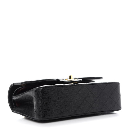Chanel Caviar Quilted Small Double Flap Black 4 of 9