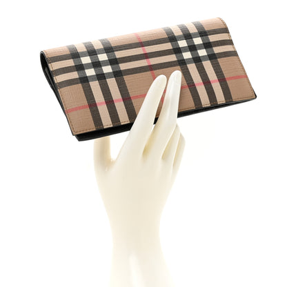Burberry Vintage Check Continental Wallet Archive Beige 2 of 11