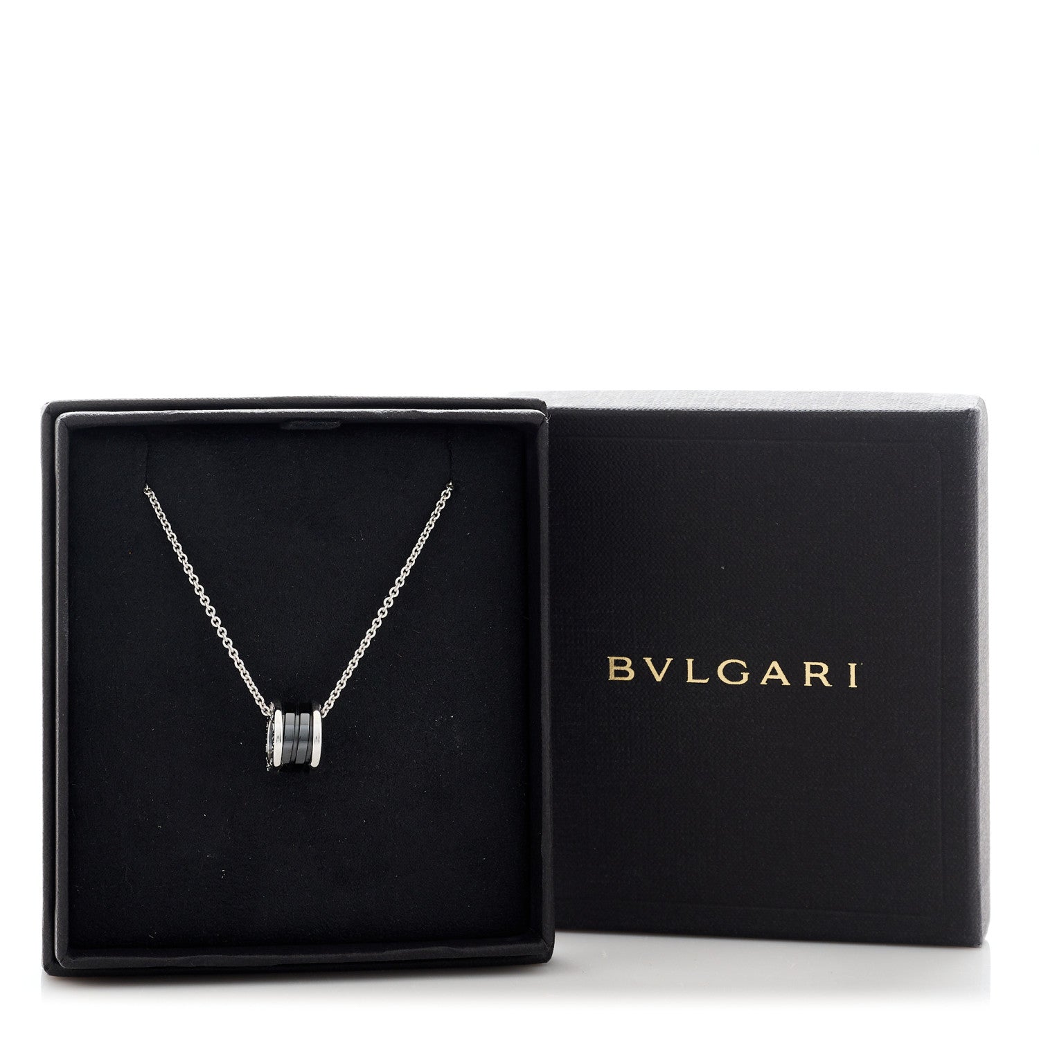 Bulgari Sterling Silver Ceramic Save The Children Pendant Necklace 7 of 7