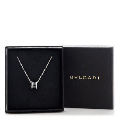 Bulgari Sterling Silver Ceramic Save The Children Pendant Necklace 7 of 7
