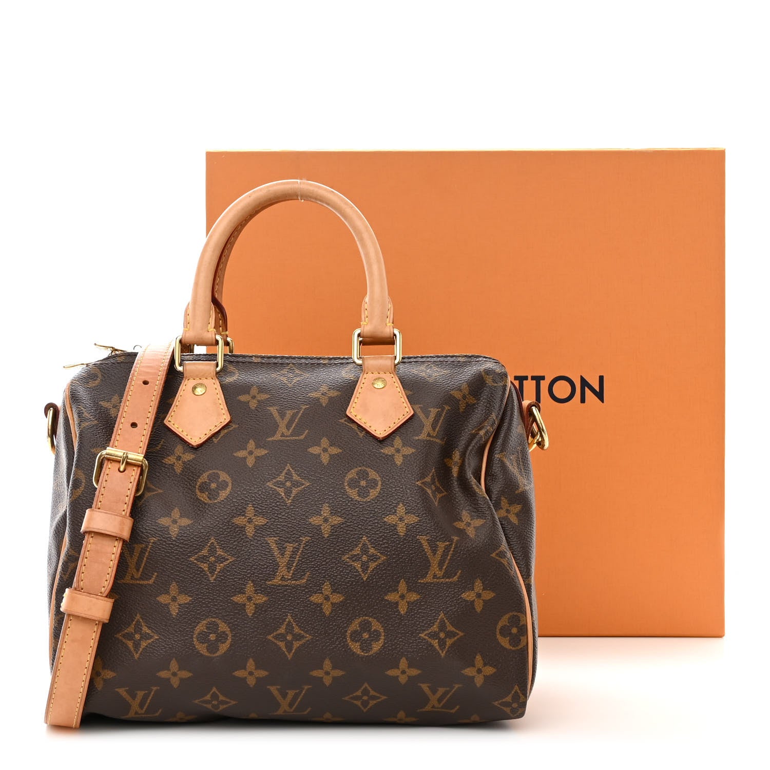 Louis Vuitton Monogram Speedy Bandouliere 25 13 of 13