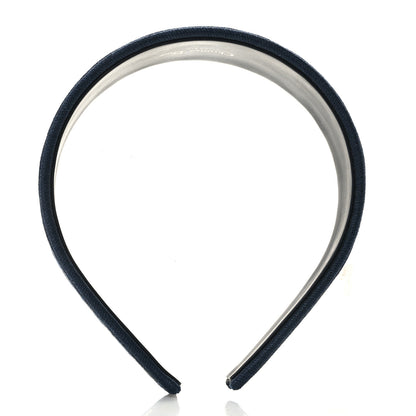 Christian Dior Oblique Headband Blue 4 of 5