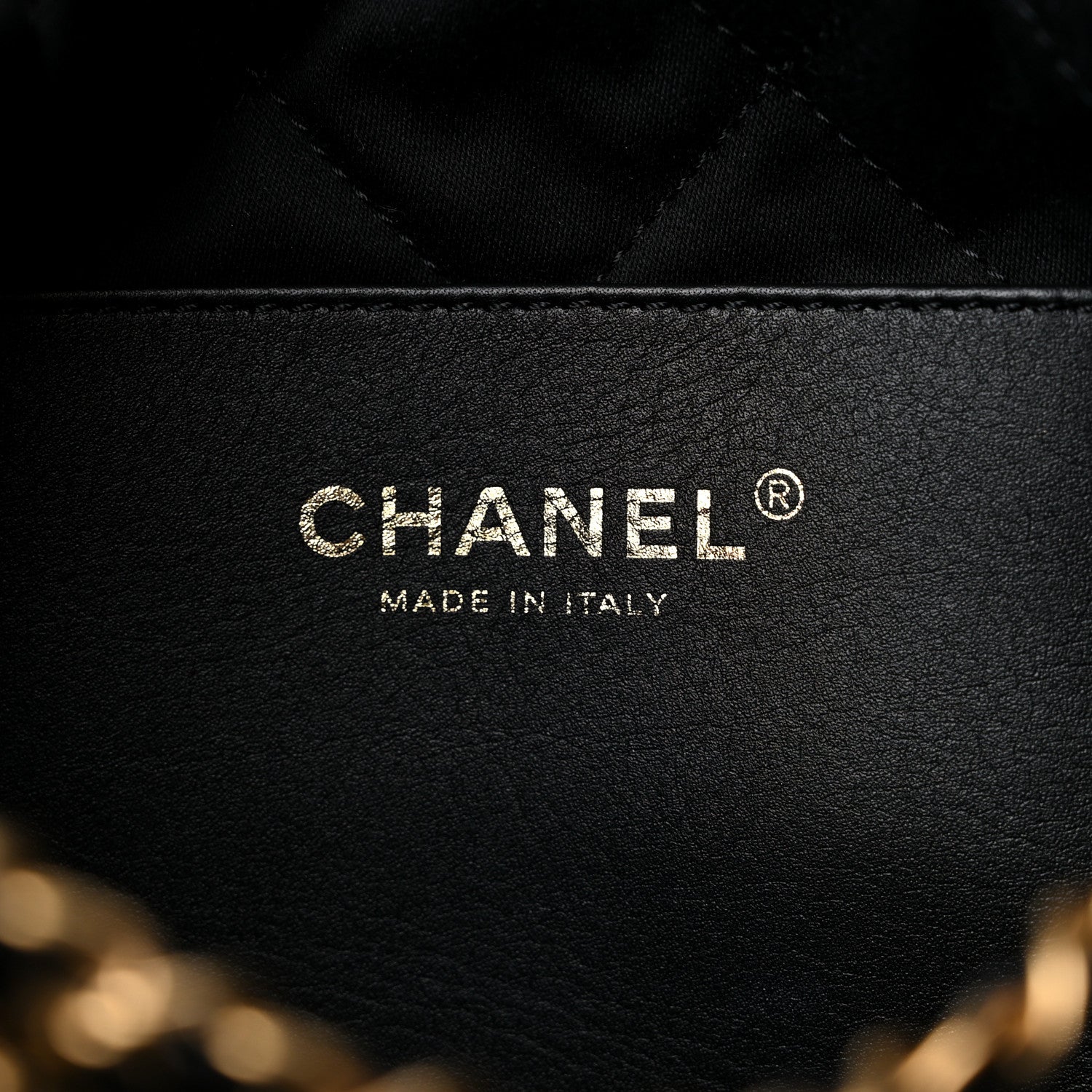 Chanel Shiny Calfskin Quilted Mini Chanel 22 Black 6 of 9