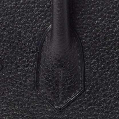 Hermes Taurillon Clemence Birkin 30 Black 11 of 28
