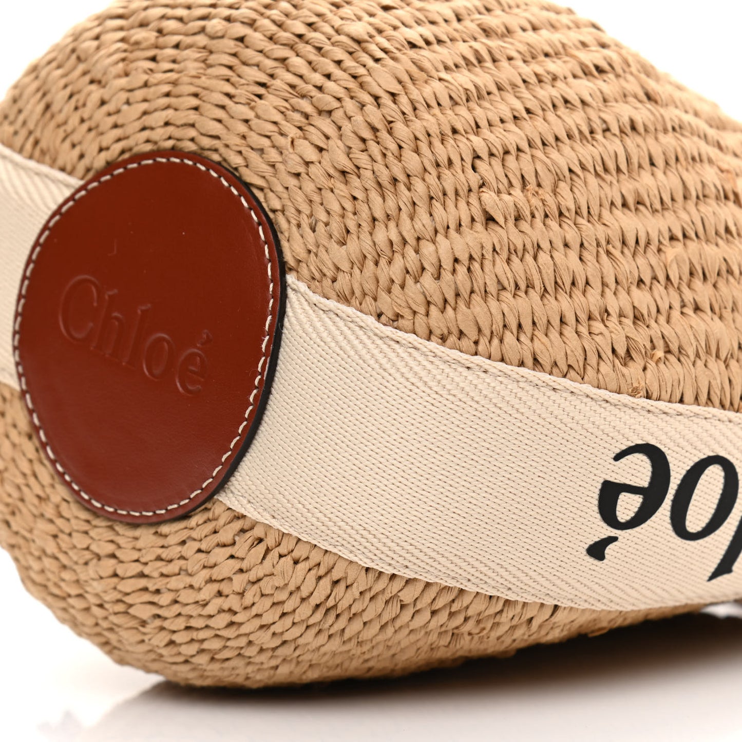 Natural Woven Fiber Small Woody Basket
