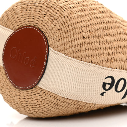 Chloe Natural Woven Fiber Small Woody Basket 6 of 11