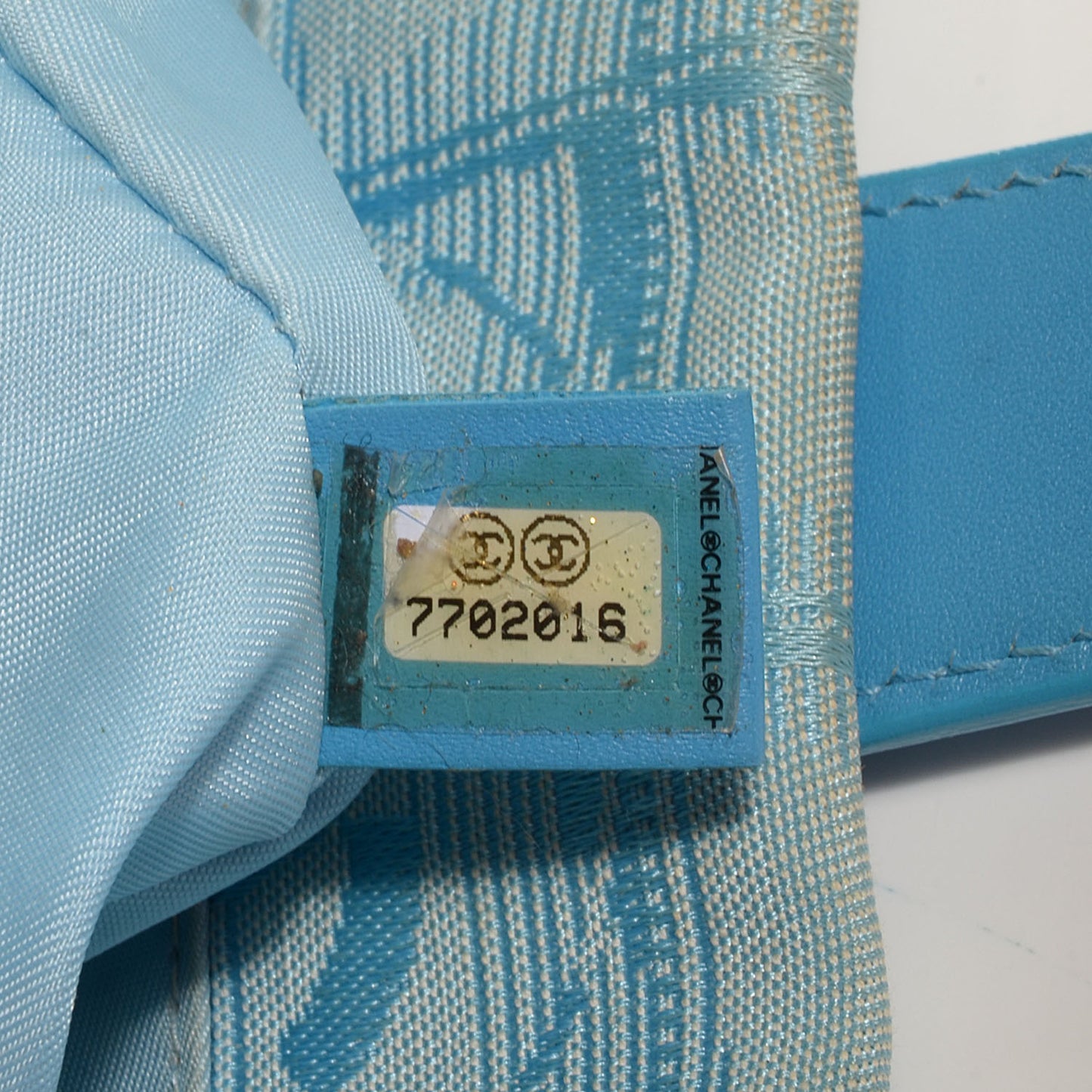 Nylon Travel Tote Blue
