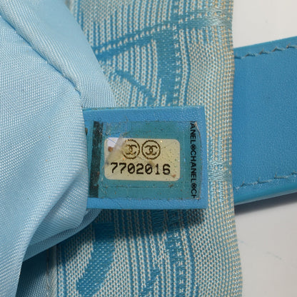 Chanel Nylon Travel Tote Blue 7 of 7