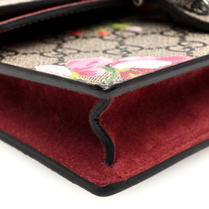 Gucci GG Supreme Monogram Blooms Super Mini Dionysus Shoulder Bag Beige Multicolor Dry Rose 8 of 9