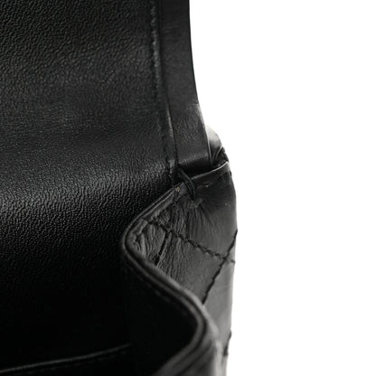 Chanel Aged Calfskin Lucky Charms 2.55 Reissue 225 Flap Black 11 of 13