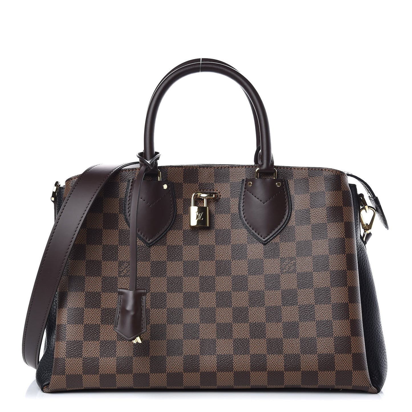 Cuir Taurillon Damier Ebene Normandy Black