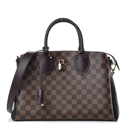 Louis Vuitton Cuir Taurillon Damier Ebene Normandy Black 1 of 9