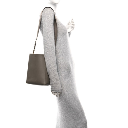 Celine Soft Grained Calfskin Small Sangle Bucket Bag Taupe 2 of 12