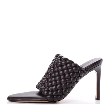 Bottega Veneta Nappa Padded Intreccio The Curve Sandals 40.5 Fondant 1 of 9