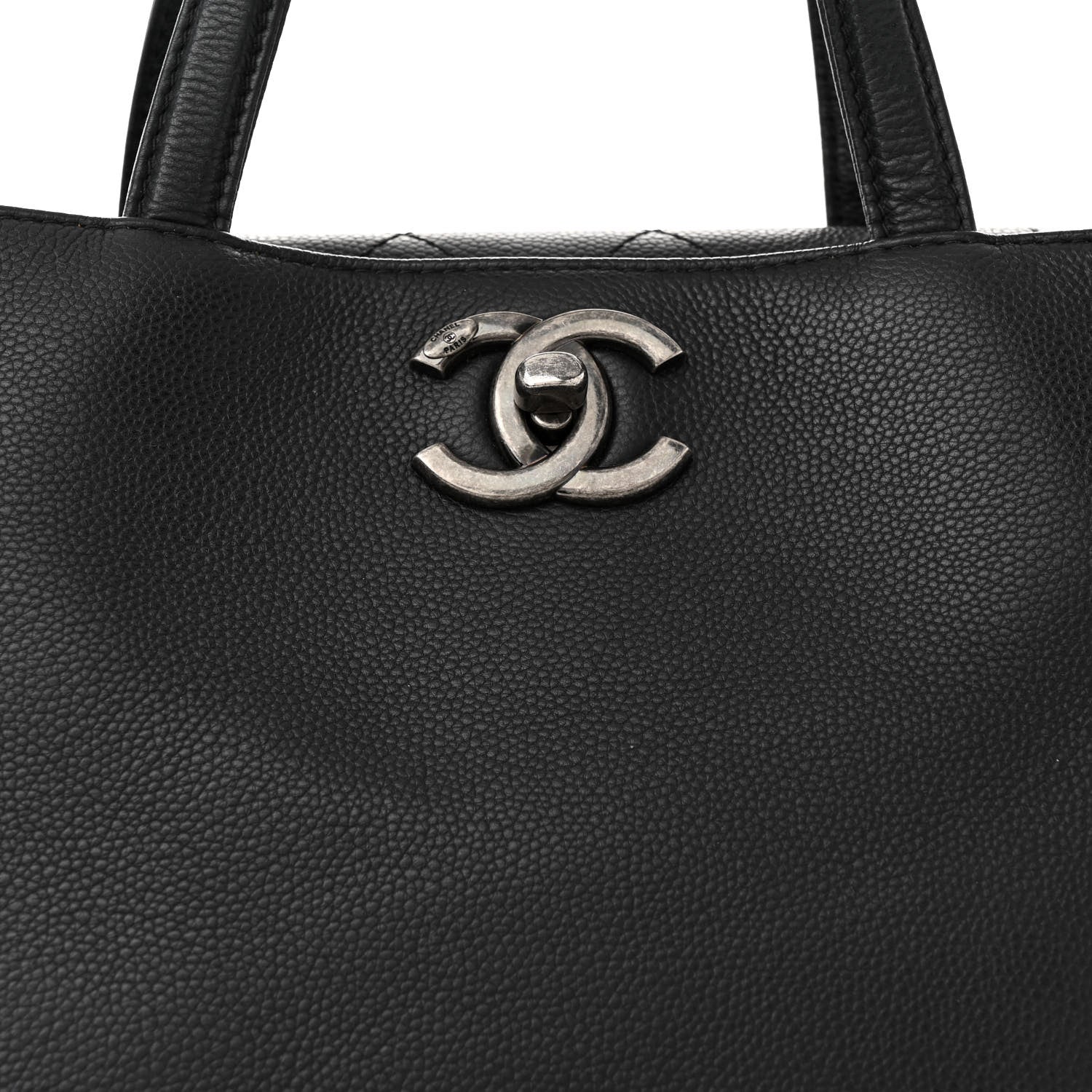 Chanel Caviar Shopping Tote Black 8 of 14