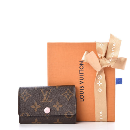 Louis Vuitton Monogram Multicles 6 Key Holder Rose Ballerine 10 of 10