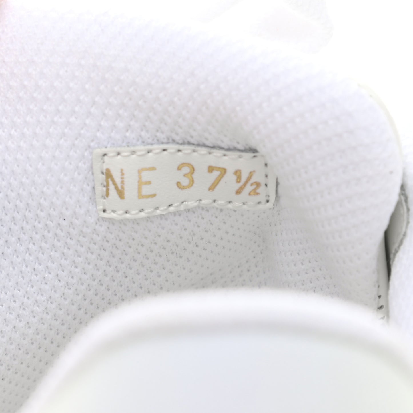 Reflective Fabric Shaded Dior-ID Platform Sneakers 37.5 Yellow Fluo