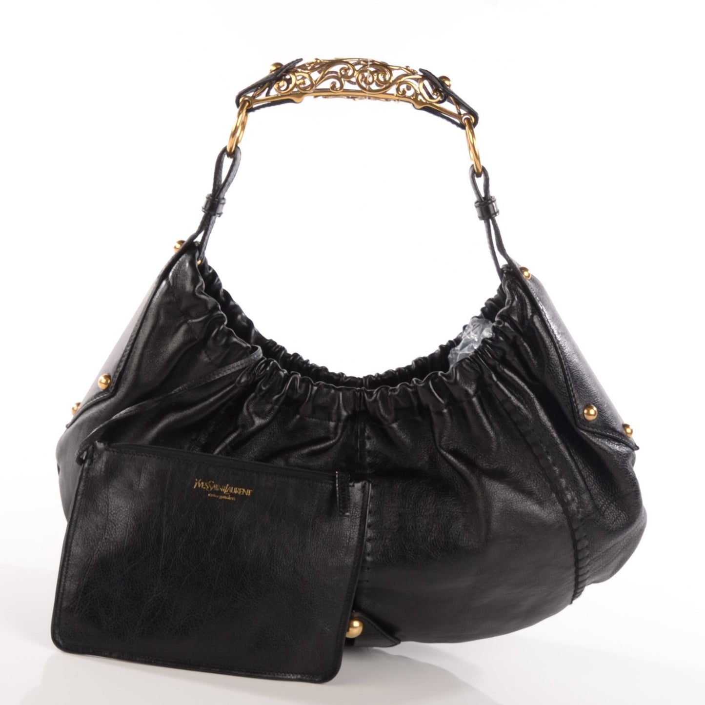 Calfskin Vincennes Mombasa Hobo Black