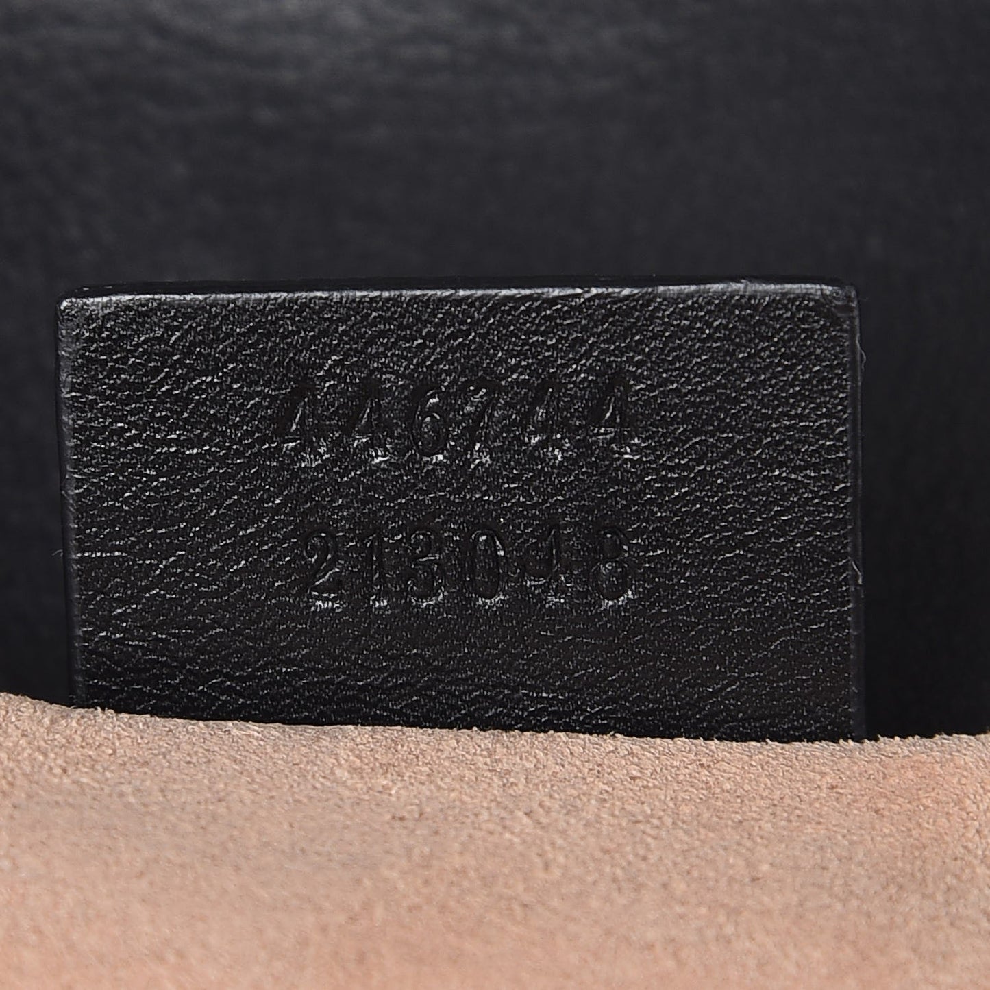 Calfskin Matelasse Mini GG Marmont Shoulder Bag Black