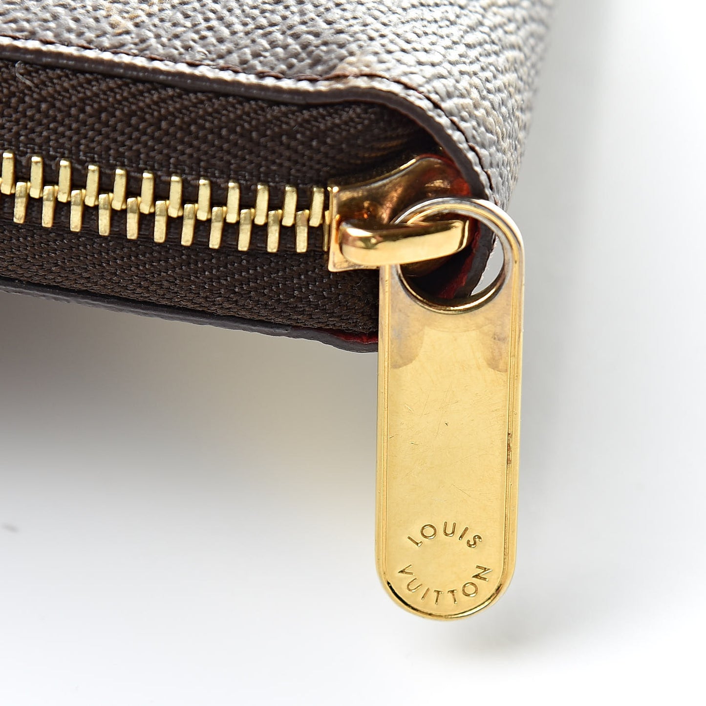 Monogram Zippy Wallet Coquelicot