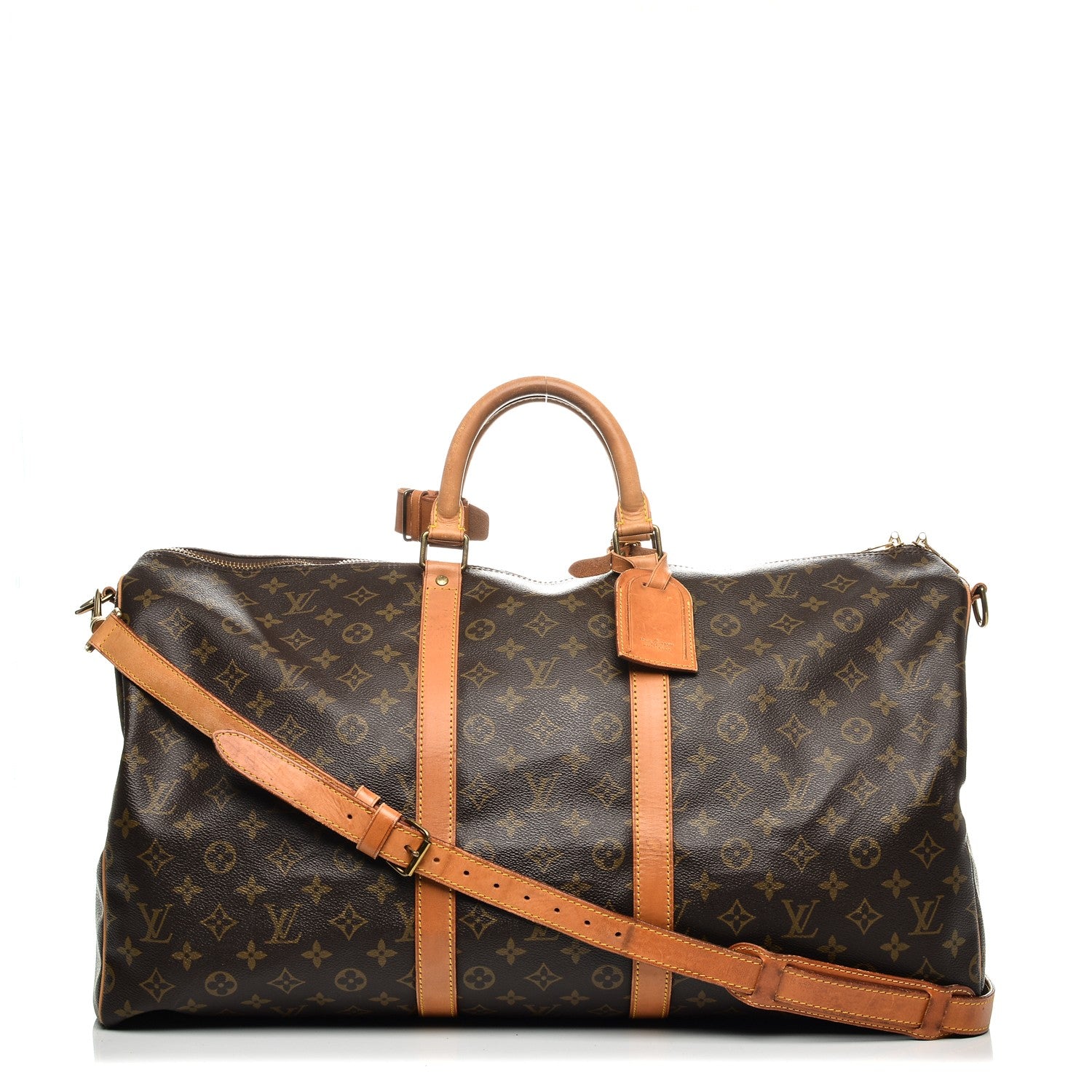 Louis Vuitton Monogram Keepall Bandouliere 55 1 of 20