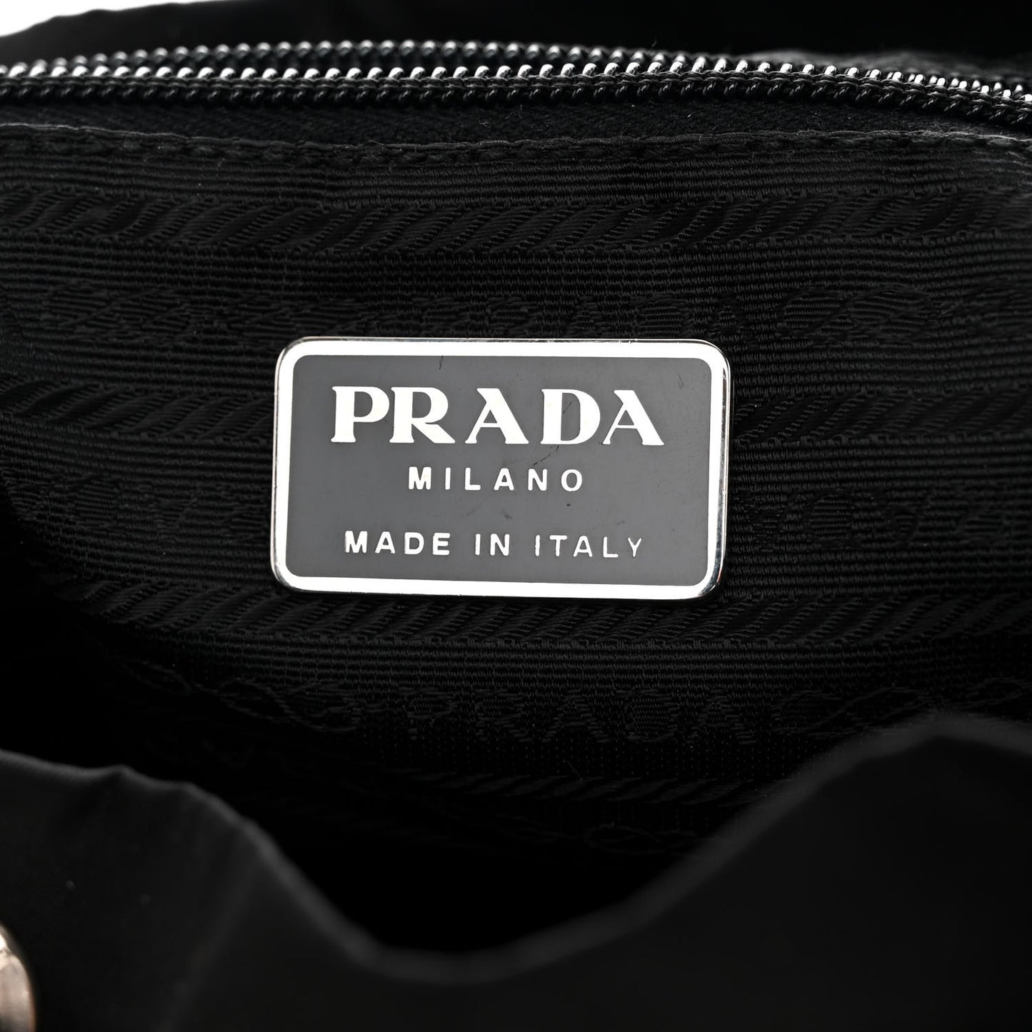 Nylon Vela Small Backpack Black