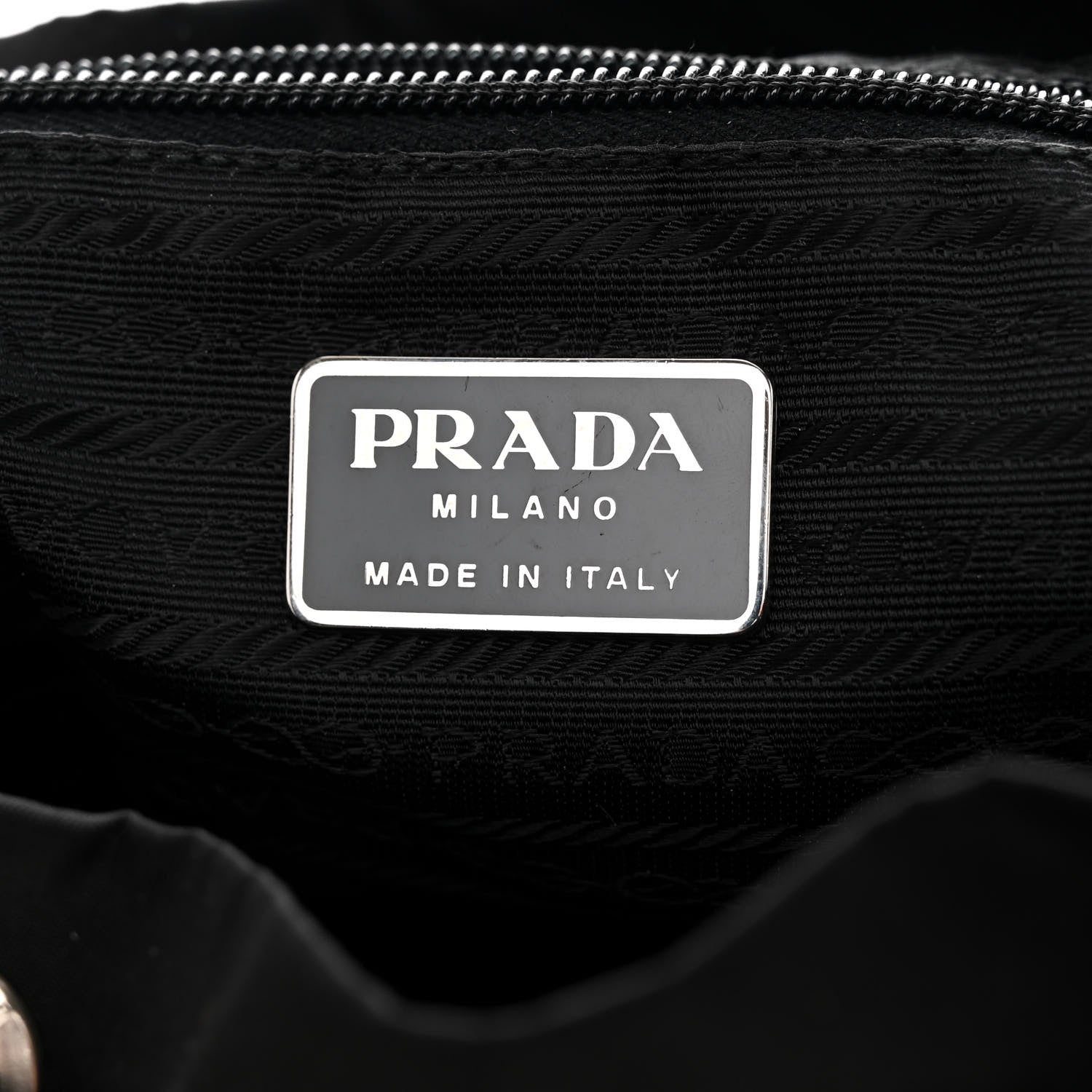 Prada Nylon Vela Small Backpack Black 6 of 9