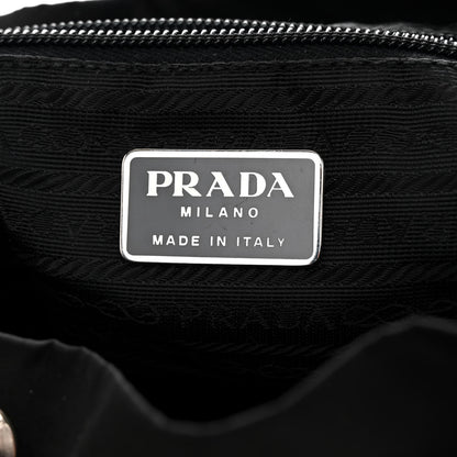 Prada Nylon Vela Small Backpack Black 6 of 9