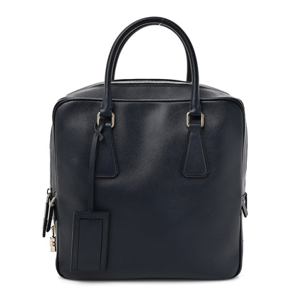 Prada Saffiano Travel Briefcase Baltico 1 of 14