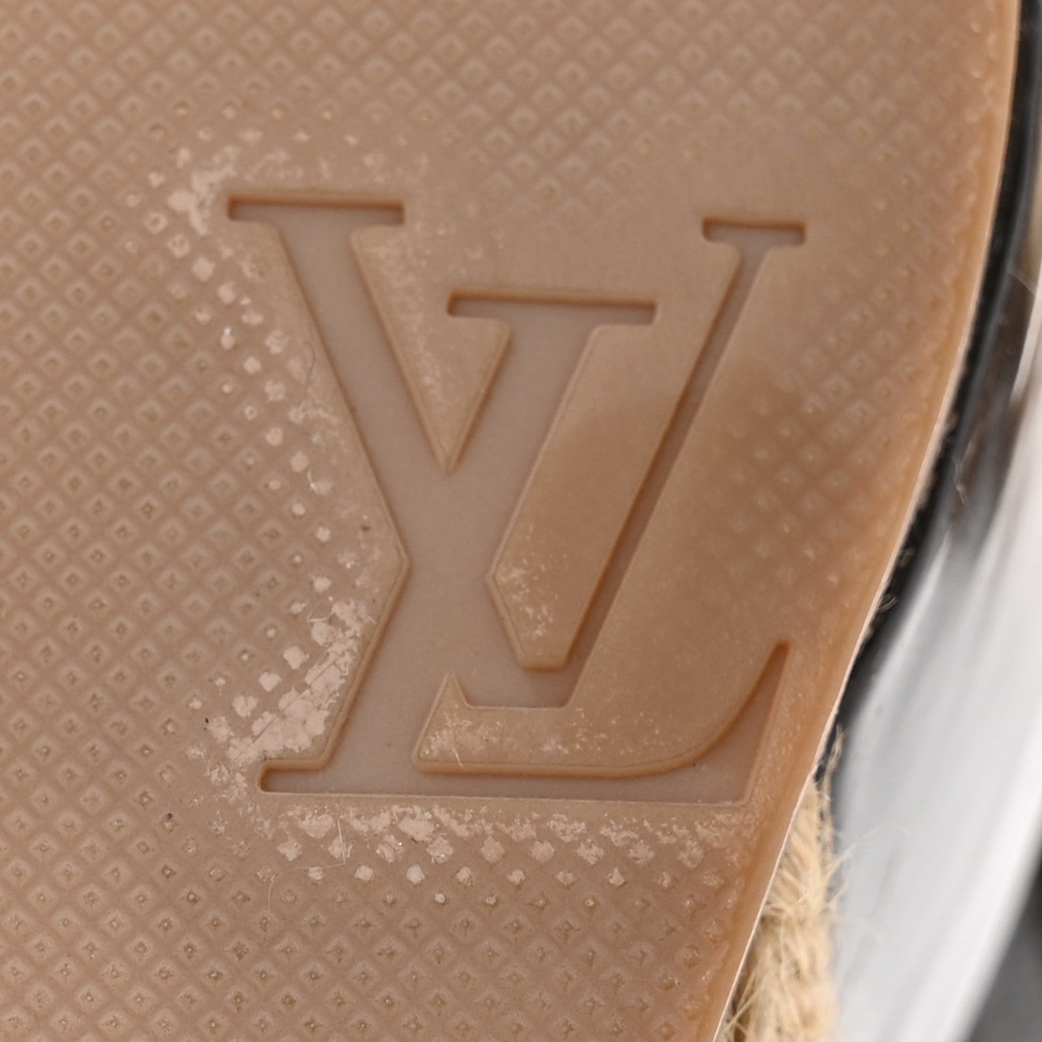 Louis Vuitton Patent Logo Espadrille Wedge Sandals 36 Brown 7 of 14