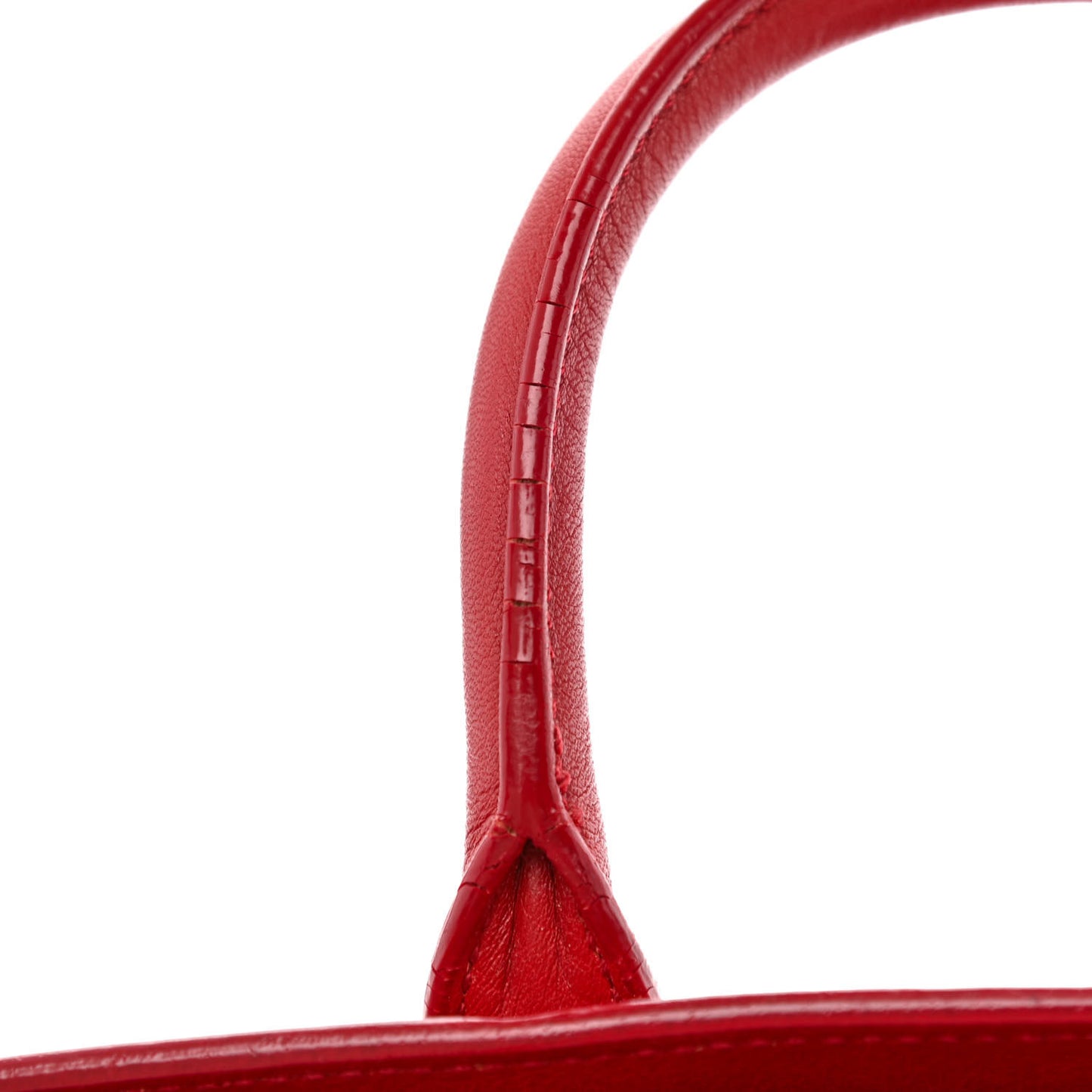 Calfskin Nano Sac De Jour Lipstick Red