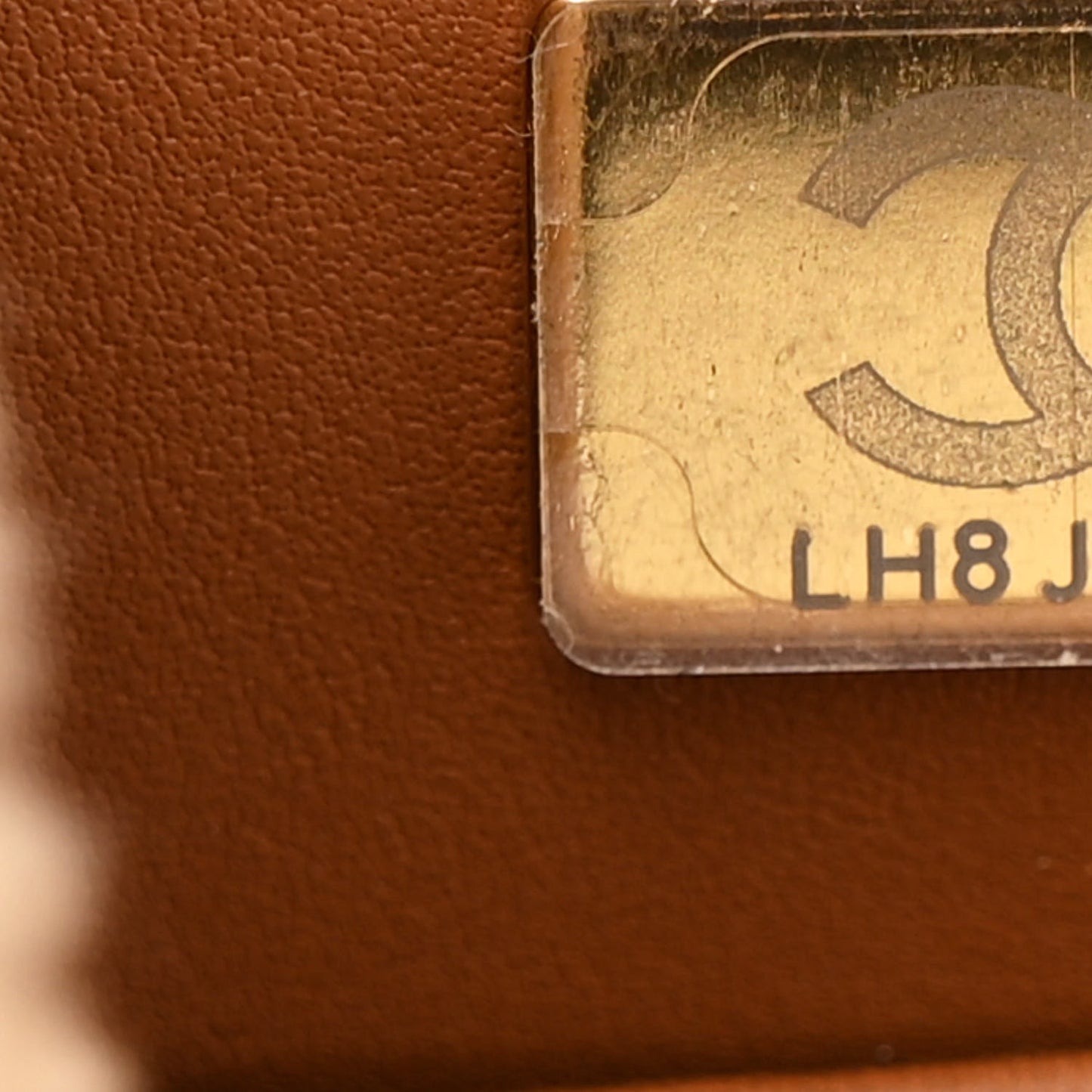 Lambskin Shearling Medium Deauville Tote Brown