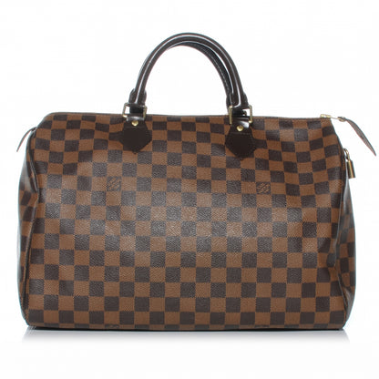 Louis Vuitton Damier Ebene Speedy 35 1 of 7