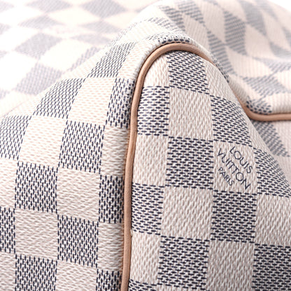 Louis Vuitton Damier Azur Keepall Bandouliere 55 19 of 30