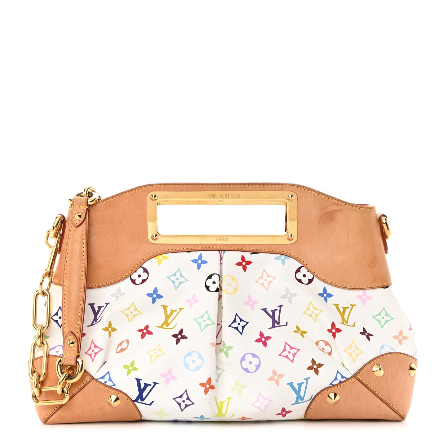 Monogram Multicolor Judy MM White