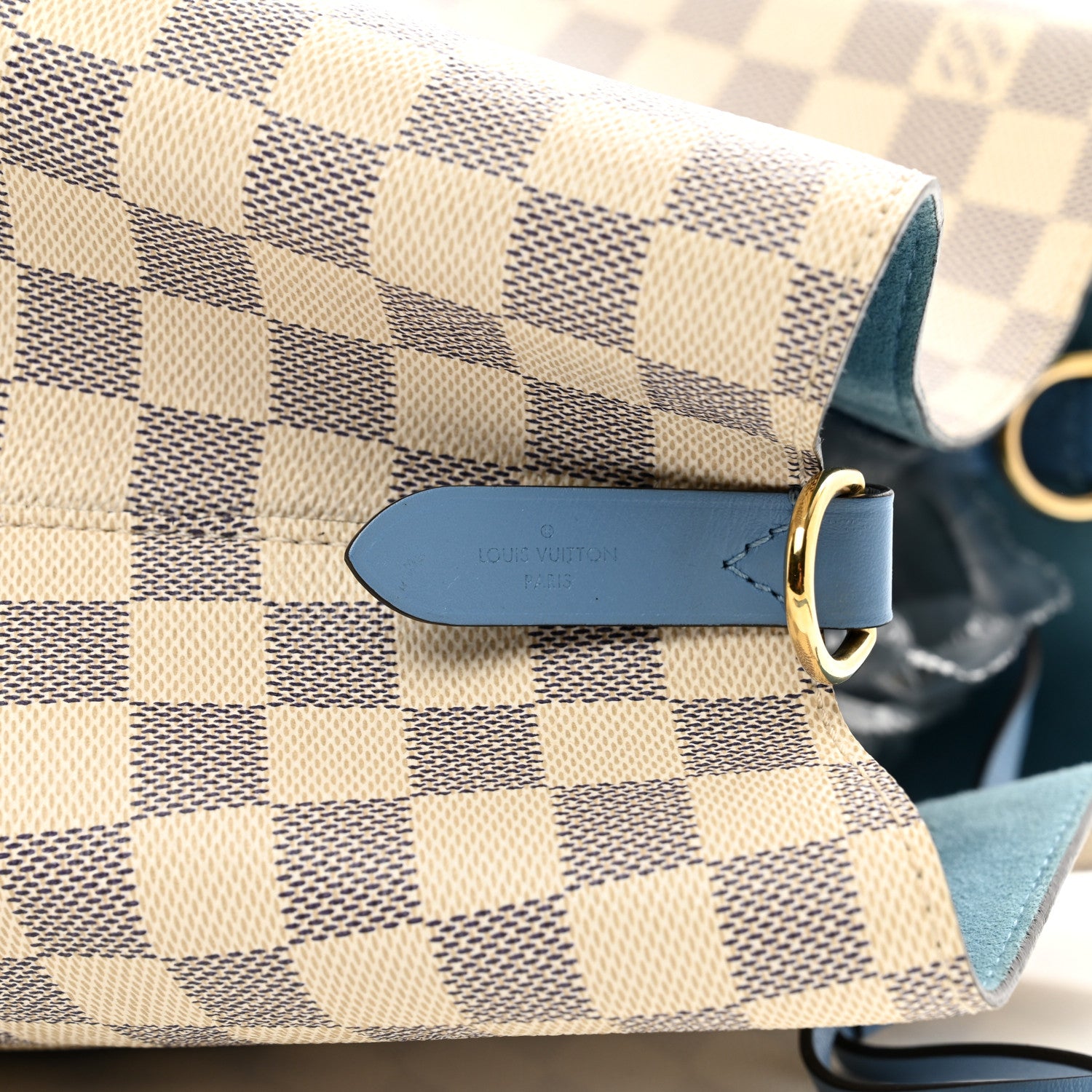 Louis Vuitton Damier Azur Neonoe MM Bleuet 8 of 10