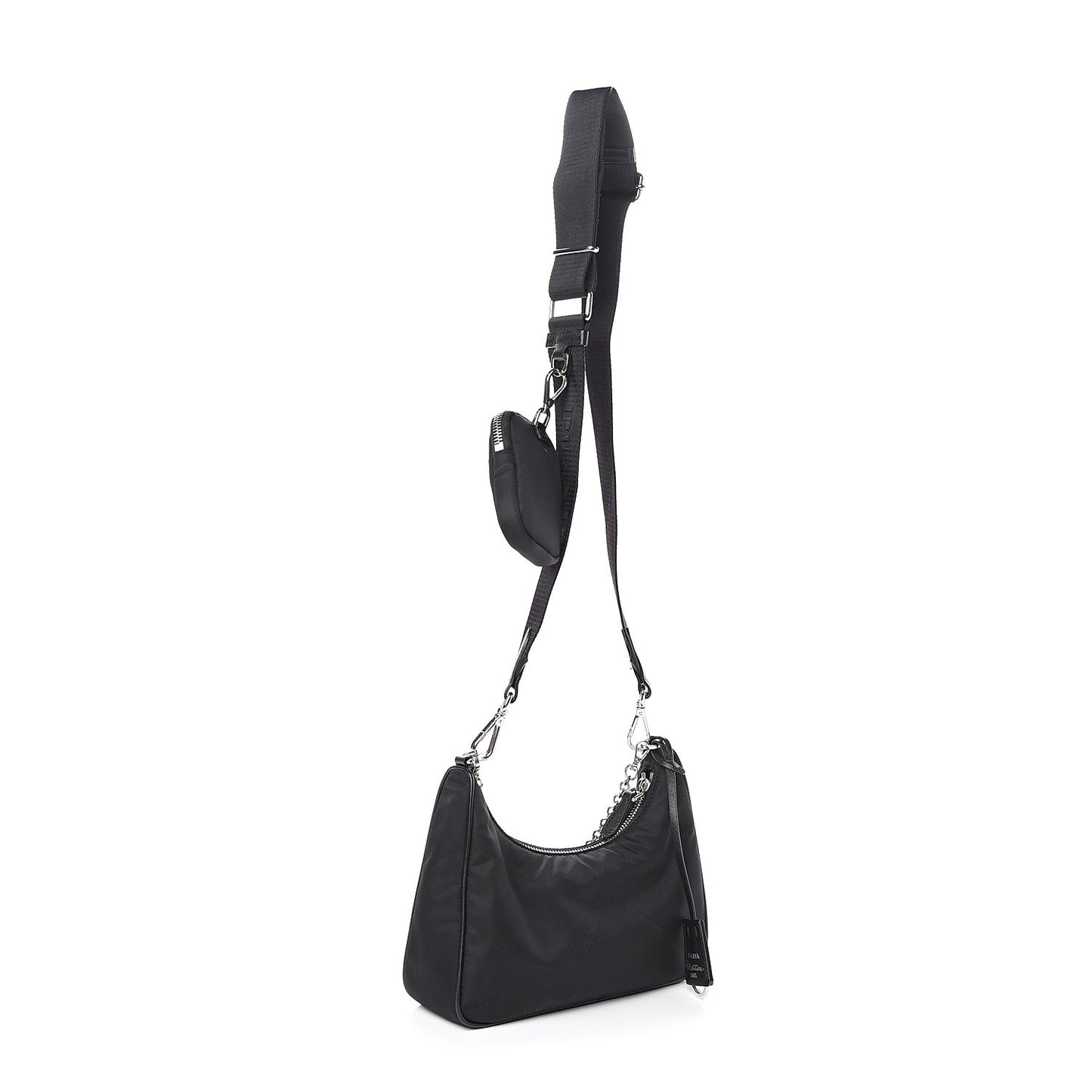 Nylon Re-Edition 2005 Shoulder Bag Black