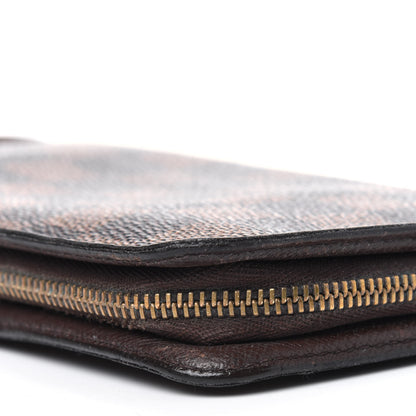 Louis Vuitton Damier Ebene Zippy Compact Wallet 10 of 10