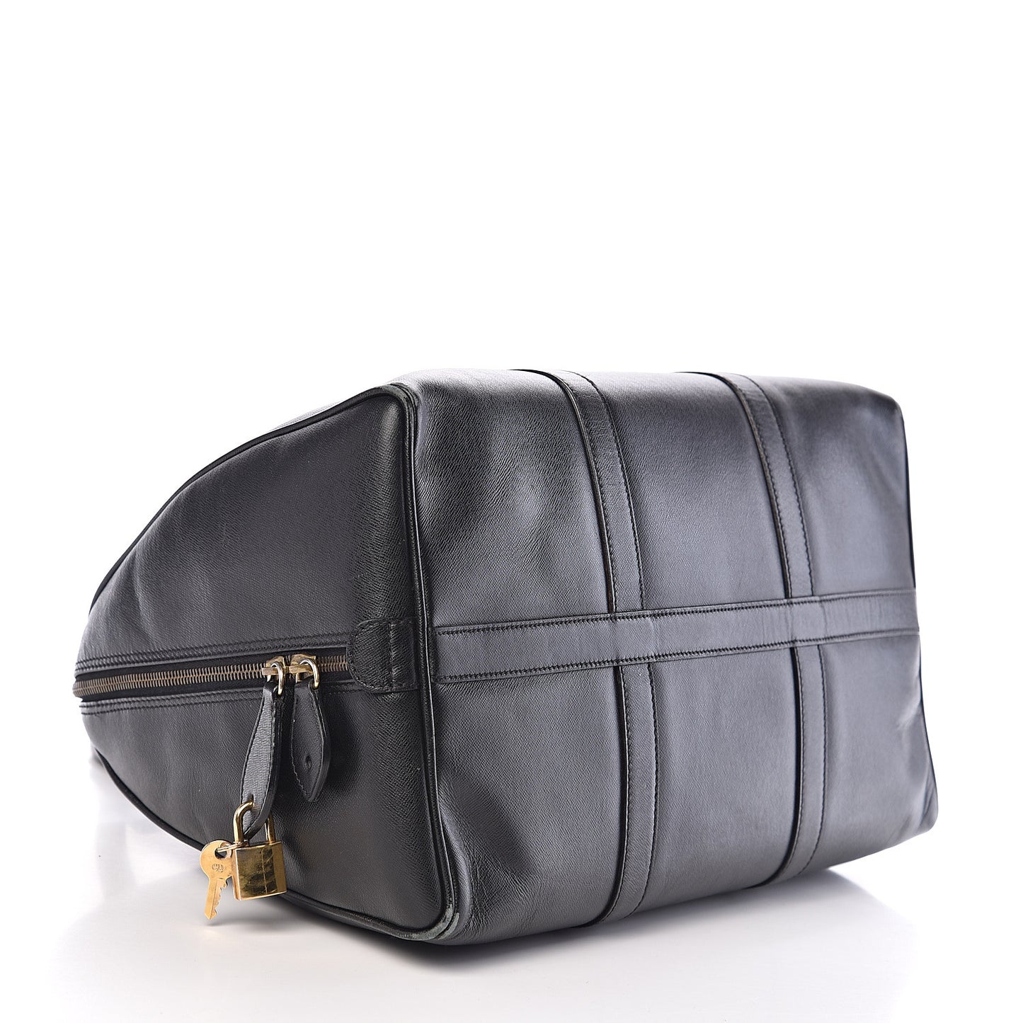 Calfskin Bowler Black