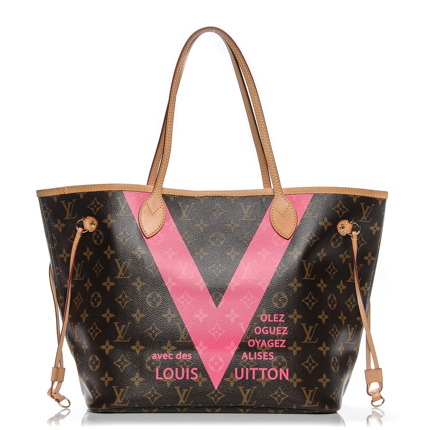 Louis Vuitton Monogram V Neverfull MM Grenade 1 of 6