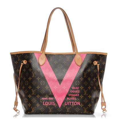 Louis Vuitton Monogram V Neverfull MM Grenade 1 of 6