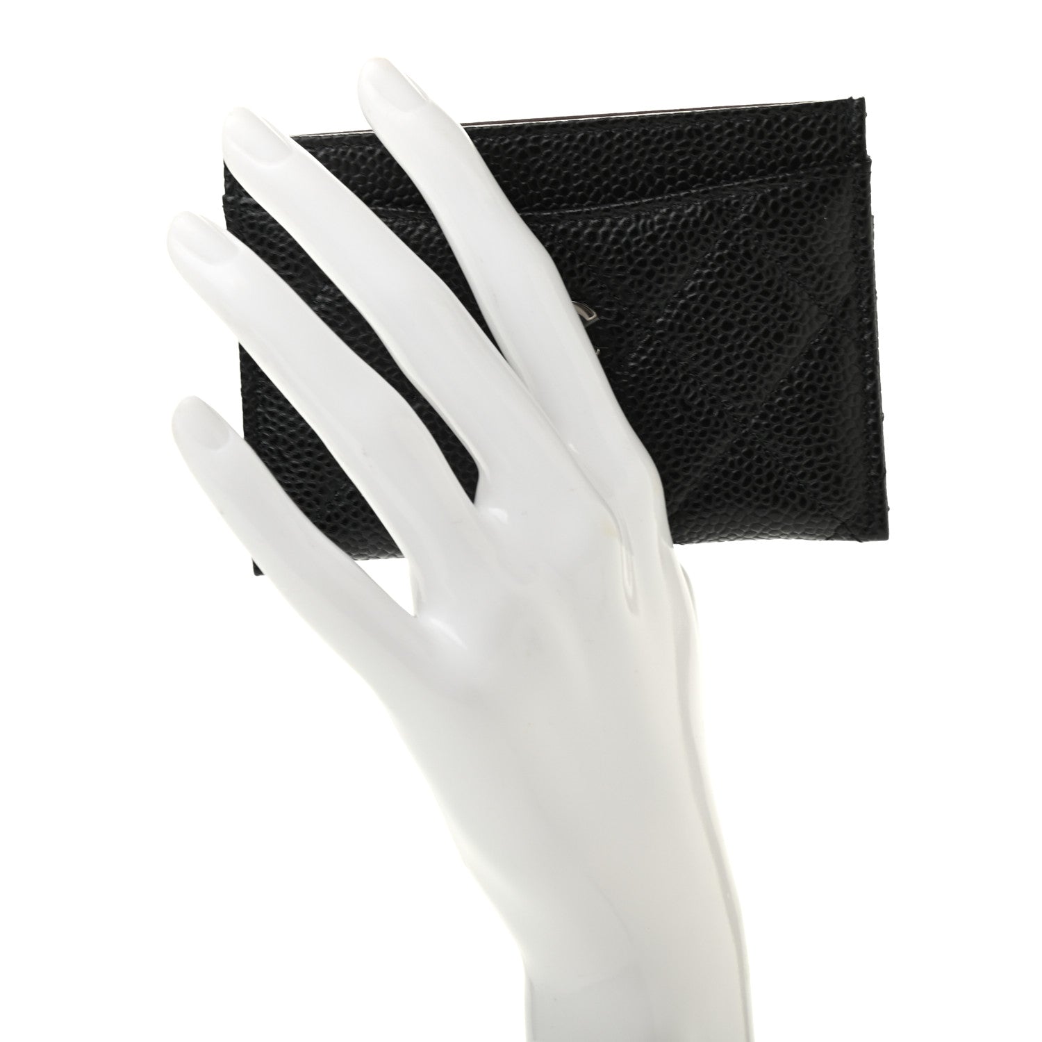 Chanel Caviar Quilted Card Holder Black 2 of 3