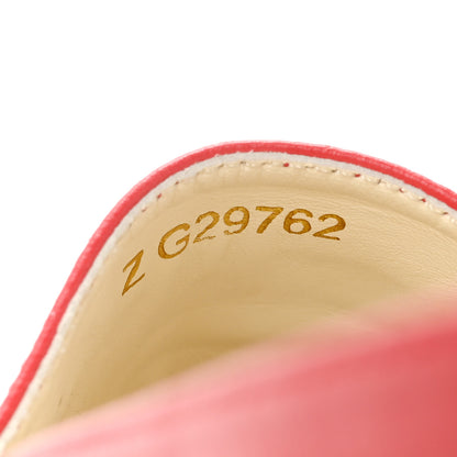 Chanel Lambskin CC Espadrilles 38 Red 9 of 9