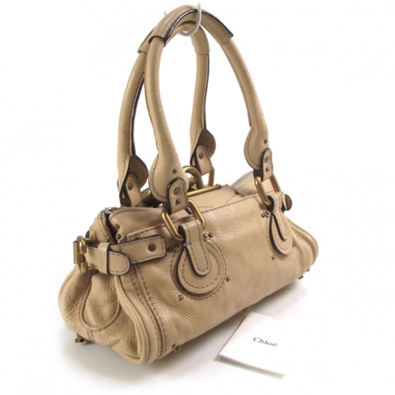 Leather Small PADDINGTON Beige
