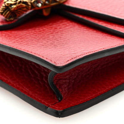 Gucci Calfskin Super Mini Dionysus Shoulder Bag Hibiscus Red 8 of 8