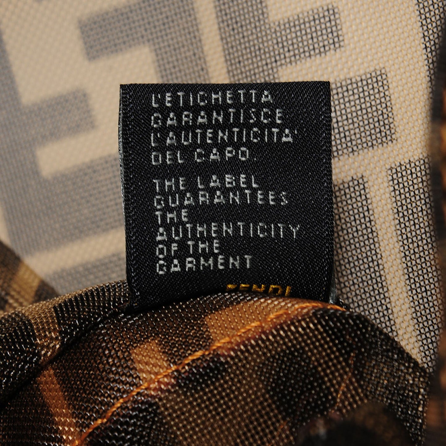 Nylon Zucca Shopping Tote Tobacco