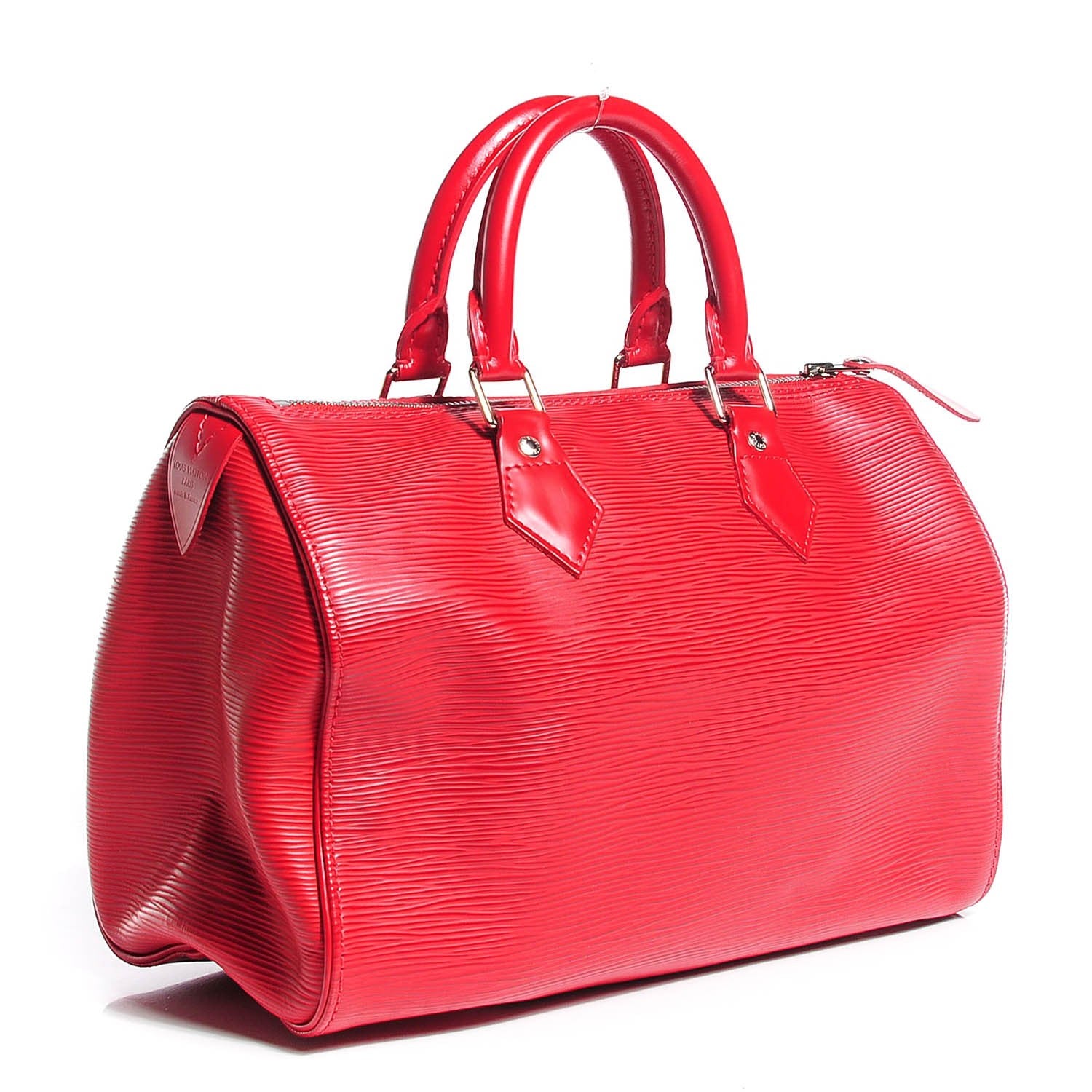 Louis Vuitton Epi Speedy 25 Rouge 3 of 7