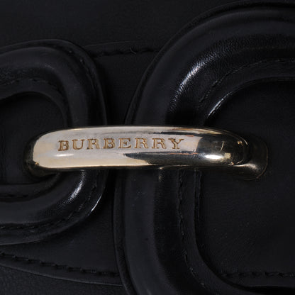 Burberry Leather Buckle Hobo Black 9 of 9