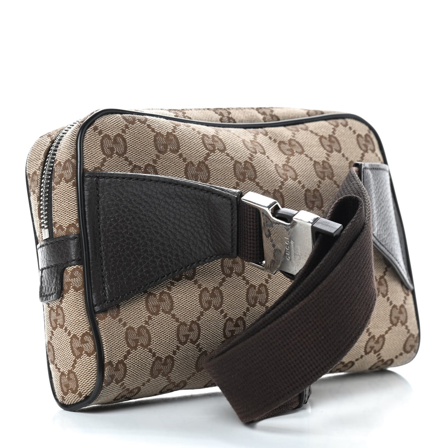 Monogram Belt Bag Dark Brown