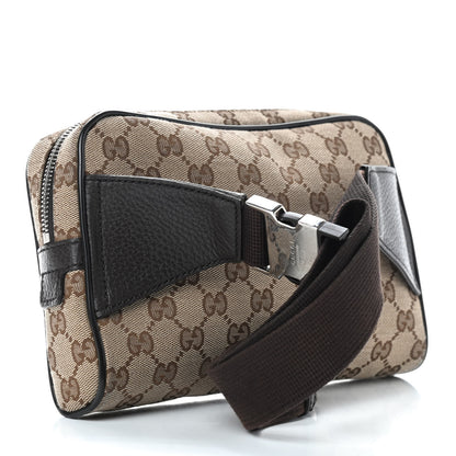Gucci Monogram Belt Bag Dark Brown 3 of 9